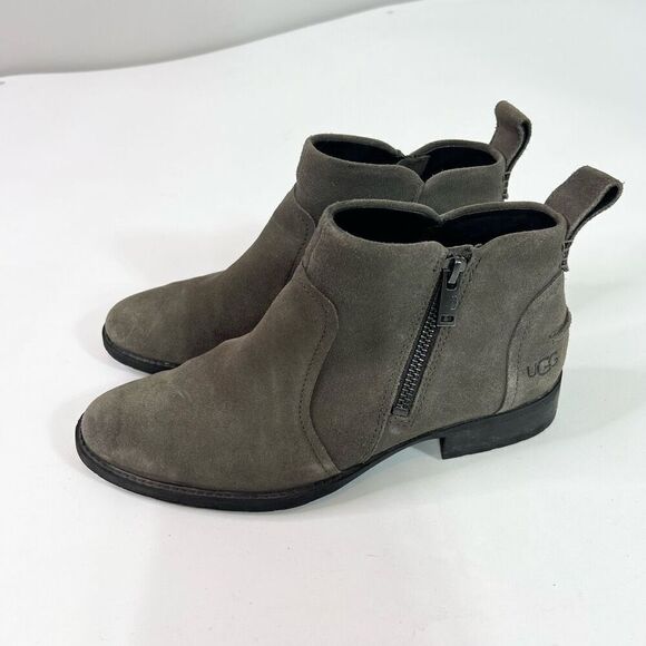UGG Gray Ankle Boots - Picture 4 of 11